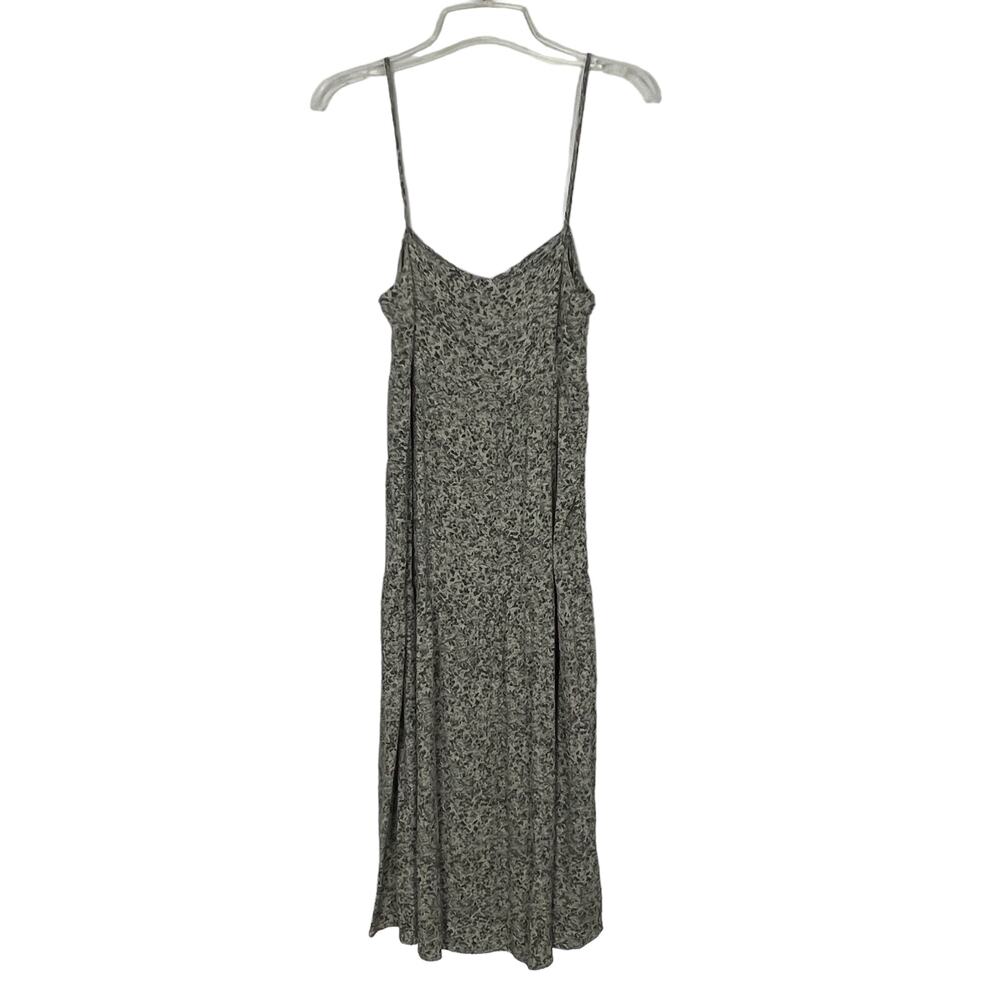 Lauren Floral Sleeveless Tiered Midi Dress Size Small